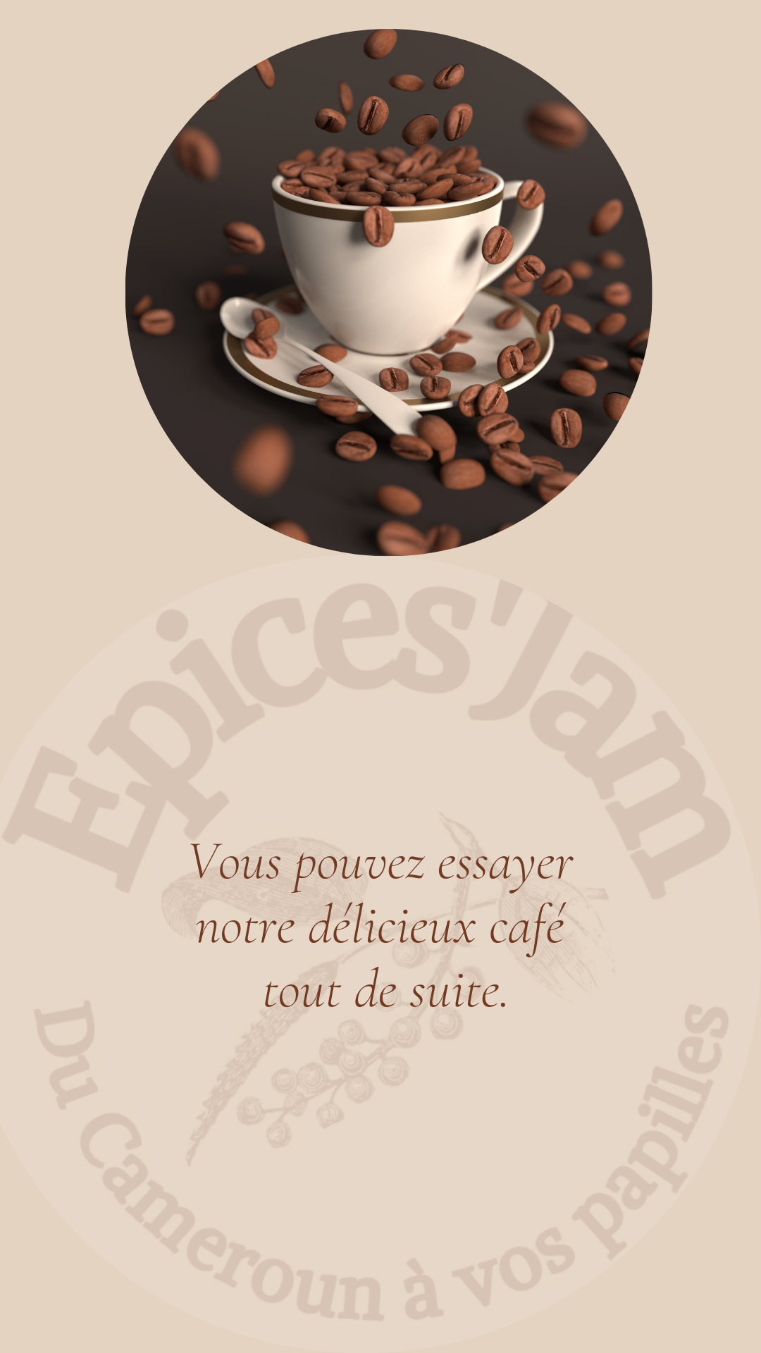 Café en Grains du Cameroun 250g